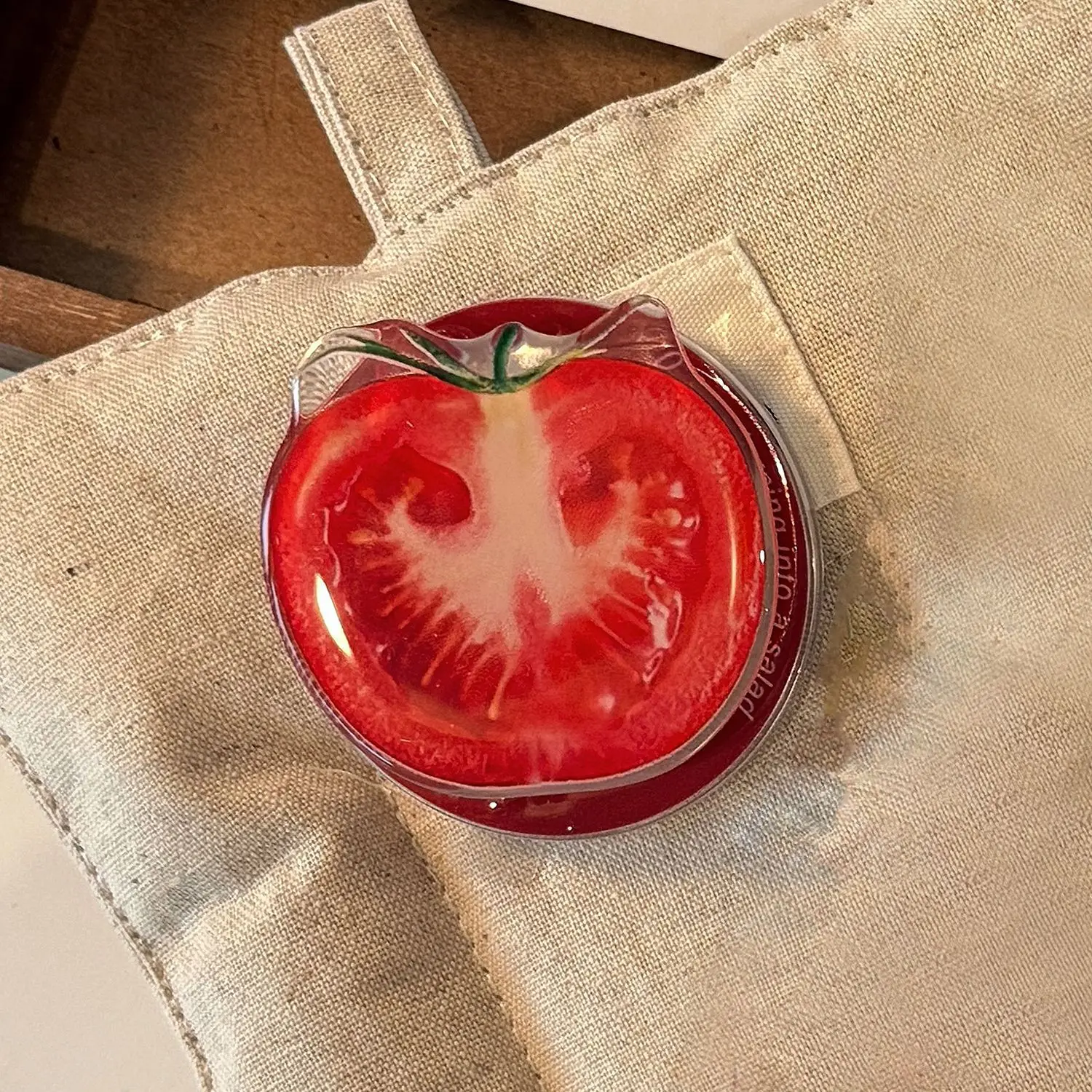 Niche Ins Style Vegetable Tomato Fruit Strong Magnetic Suction Bracket MagSafe Magnetic Suction Phone Holder Strong Suction