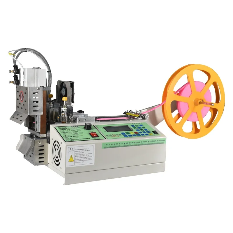 Multifunctional Automatic Computerized Tape Cutting Machine Electronic Eye Color Tracking Zipper Positioning Cutting Machine