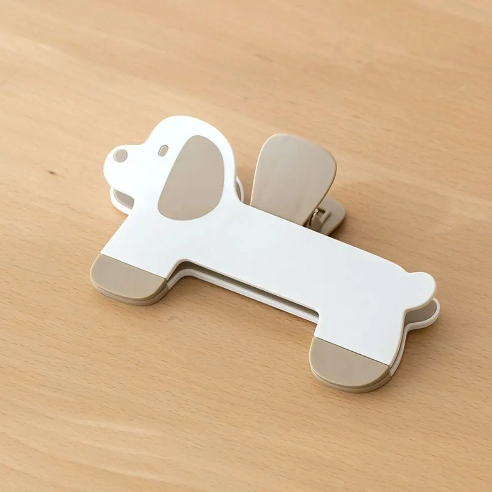 Portable Plastic Reading Auxiliary Fixed Book Clip Dog Stereoscopic Kitten Bookmark Cute Mini Puppy Reading Clip Bookstore