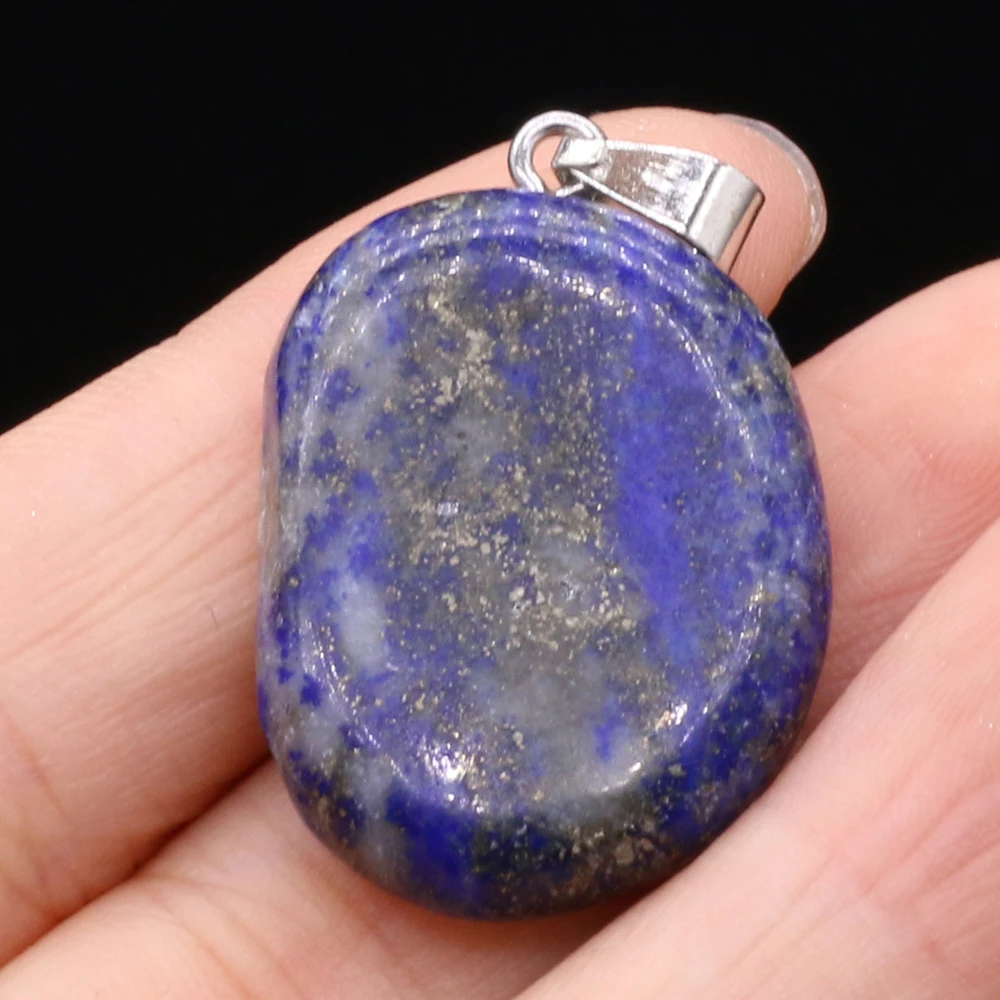 Natural Semi-precious Stone Pendant Irregular Cherry Blossom Agate for DIY Jewelry Making Necklace Size15x20-18x25