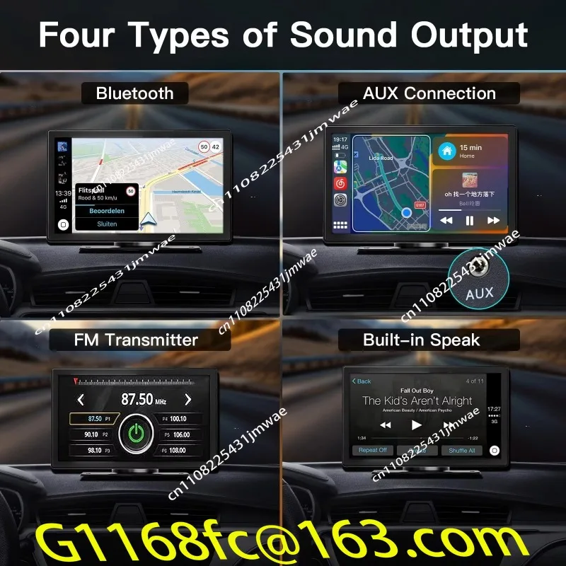 Hot-selling 9-inch Carplay Car Touchscreen Monitor