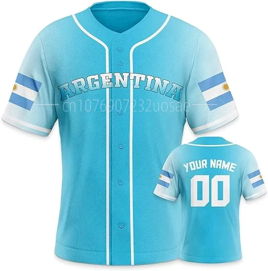 

Custom 2023 World Baseball Jersey Sports Shirt for Fans Men Youth Women Gifts Personalize Your Name Number XS-5XL