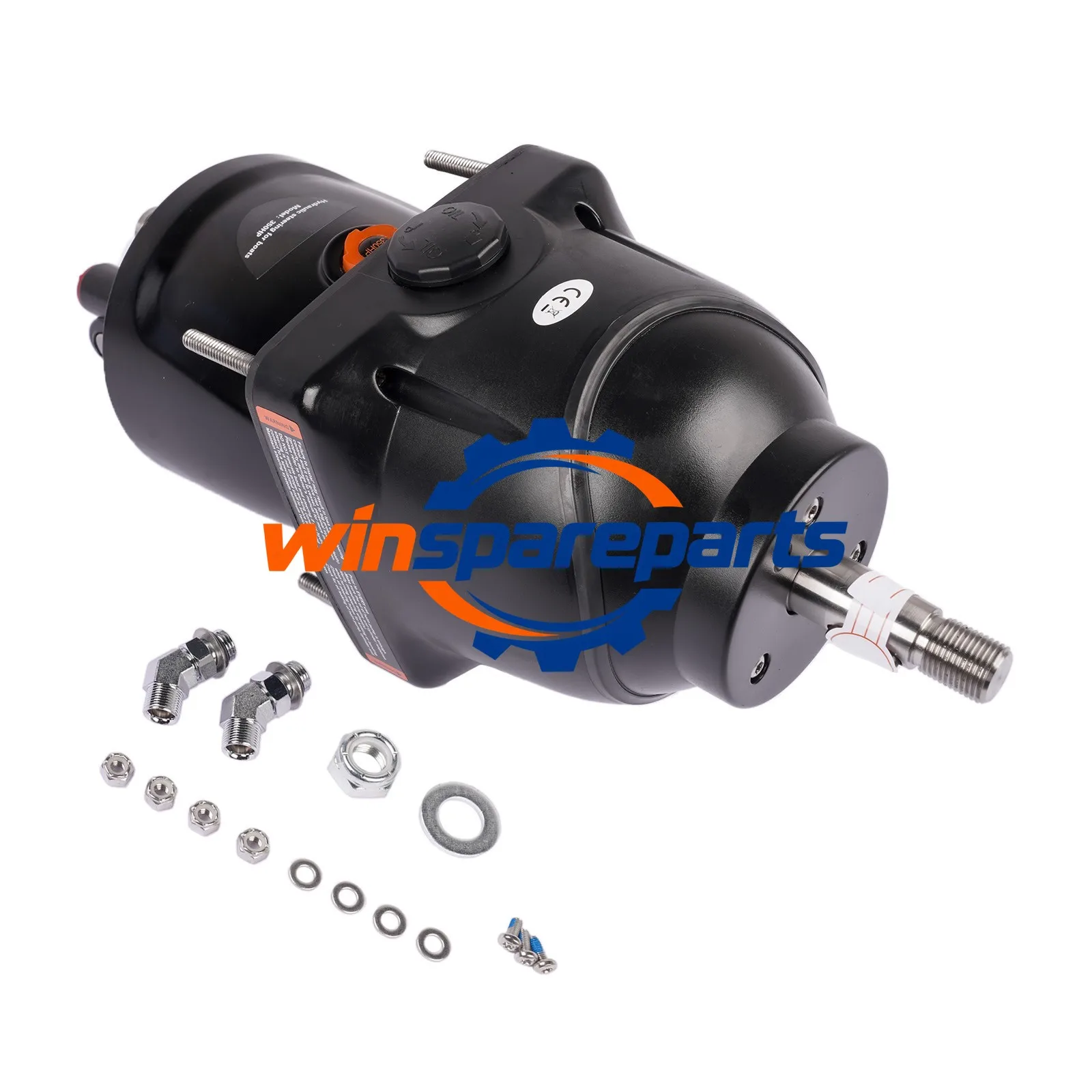 HH6541-4 Classic Tilt Mount With 48° Tilt Hydraulic Steering 350HP 5 Lock 1.7 CI