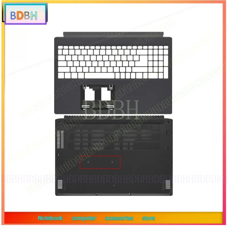 New For Acer Aspire A715-41G A715-75G N19C5 Upper Case Palmrest Cover / Bottom