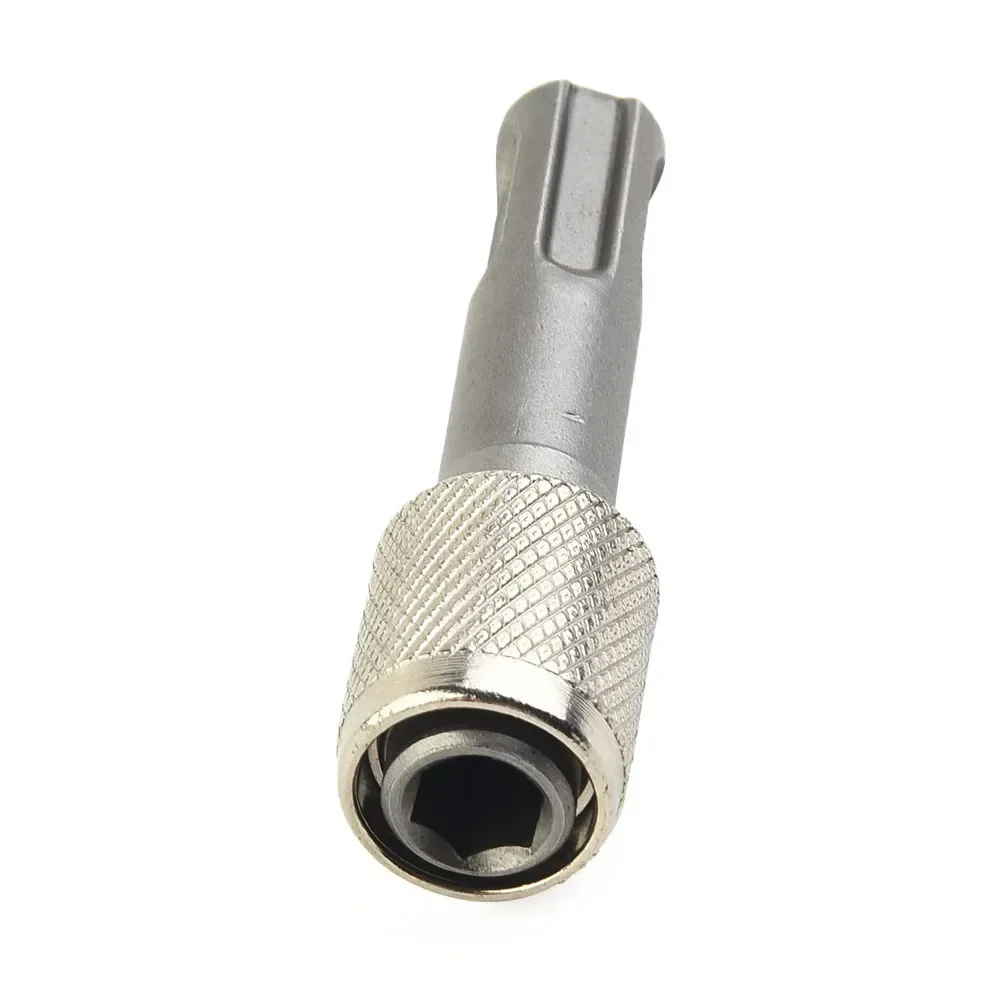 SDS Round Shank To 1/4inch Hexagon Converter Electric Hammer Conversion Connecting Rod Sleeve Drill Head Adapter Power Tool Part