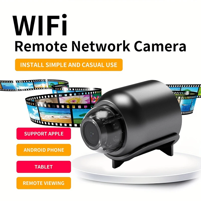 X5 WiFi Webcam 1080P HD Indoor Security IP Camera Two-way Voice Video Recorder Anti-theft Remote Monitor usb camera