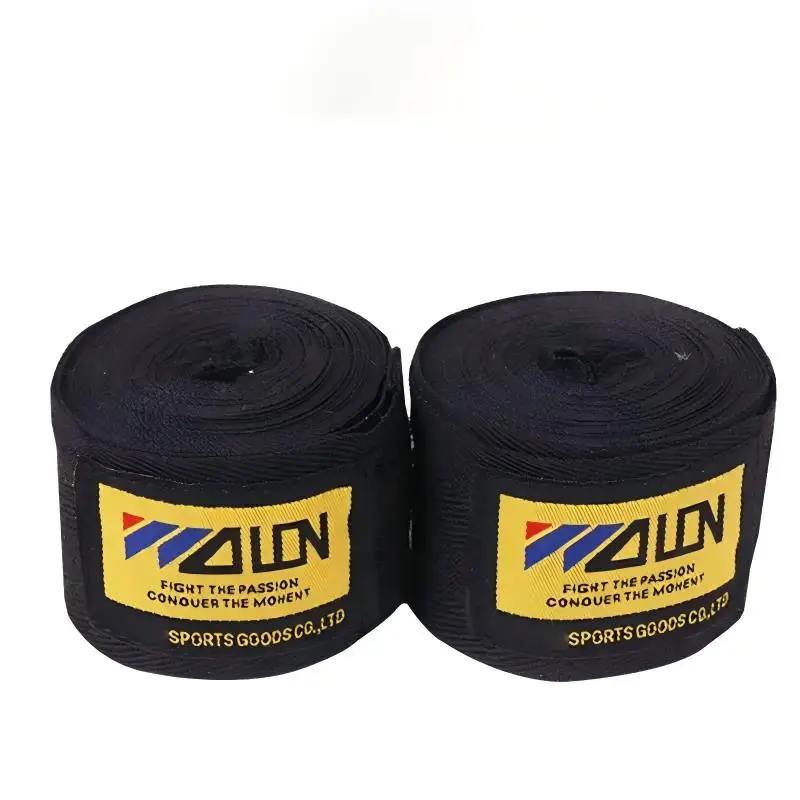 Sports Sweat Absorbent Cotton Wrap Hand Tie Bandage Boxing Gloves MMA Punching Bag Training Cotton Straps