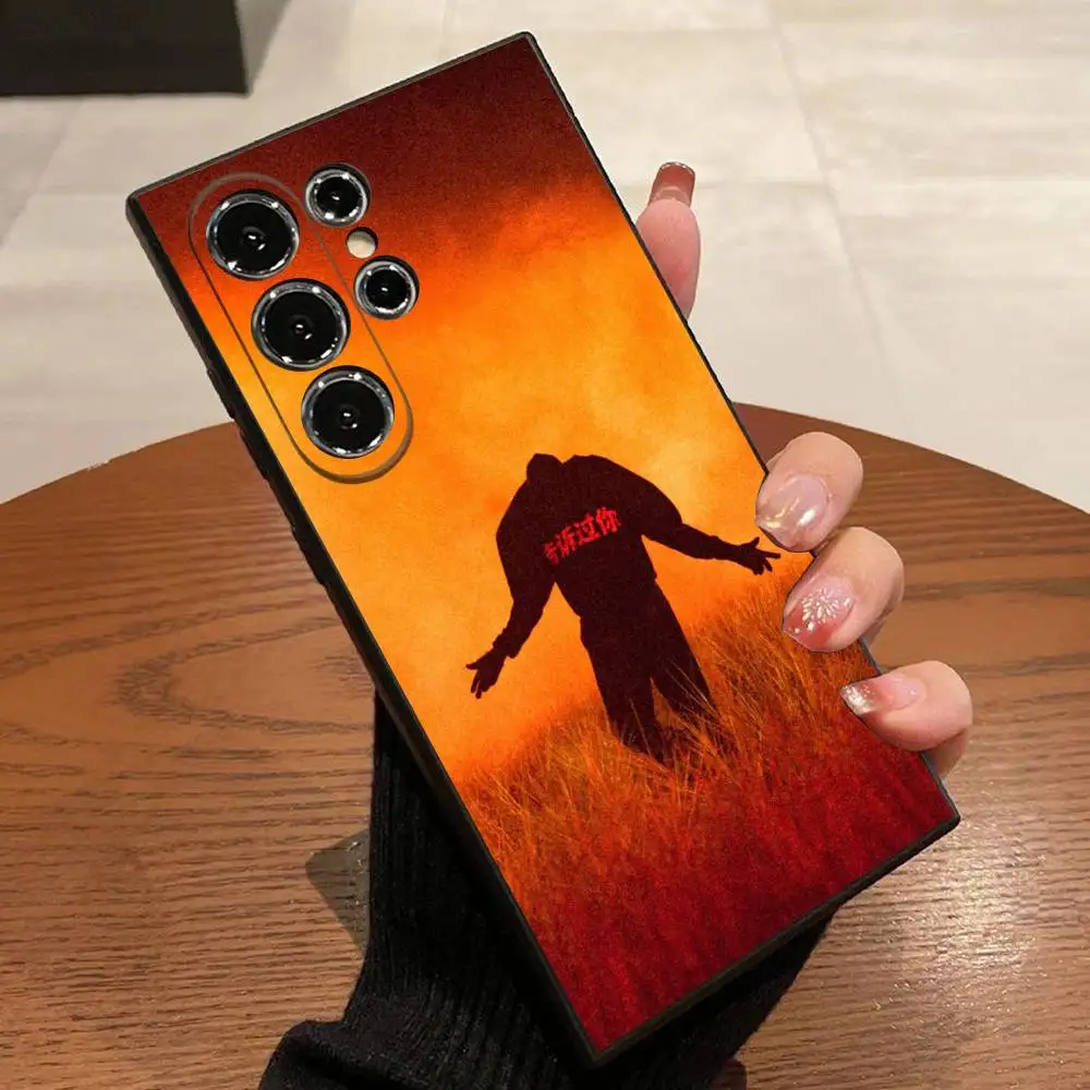 حافظة هاتف K-Kanye West Bully لهاتف سامسونج S25، S24، S21، S22، S23، S30، Ultra، S20، Plus، Fe، Lite، 5G غطاء أسود