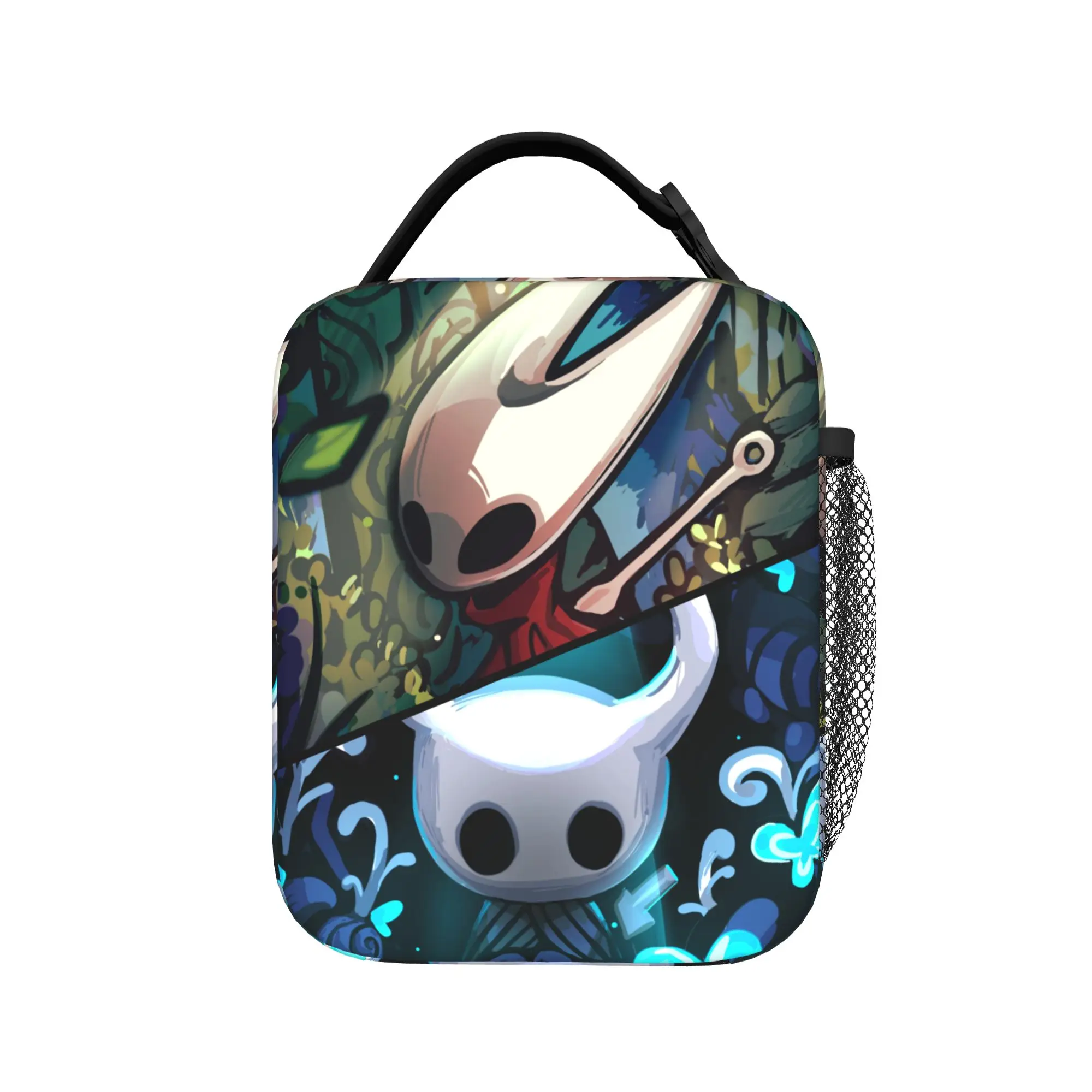 Hollow Knights Cartoon Thermal Insulated Lunch Bags for Picnic  Portable Food Bag Container Cooler Thermal Lunch Boxes