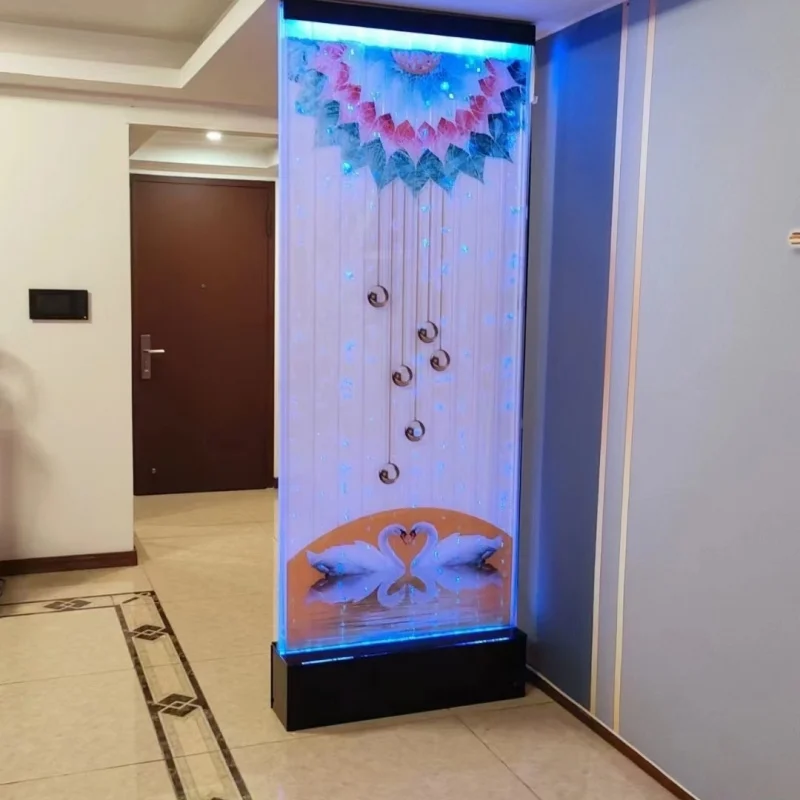 Custom. Customized Curtain Wall Flow Subareas Screens Flow Wine Cabinet