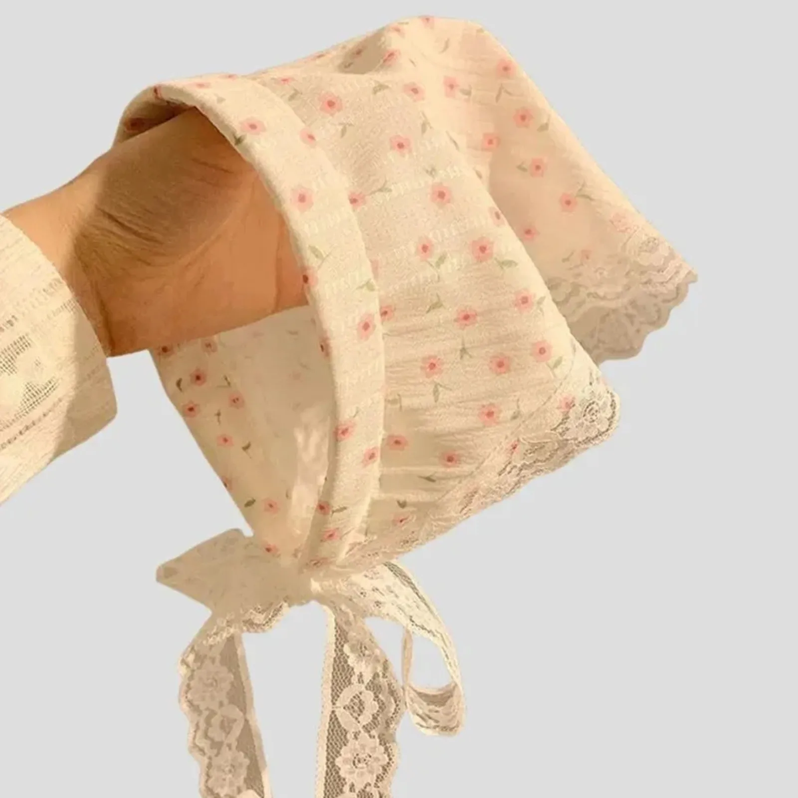 

Bowknot Ribbon Fairy Sweet Scarf Headband Fashion Girls Triangle Scarf Headband Elegant Headband Scarf Hair Accessories