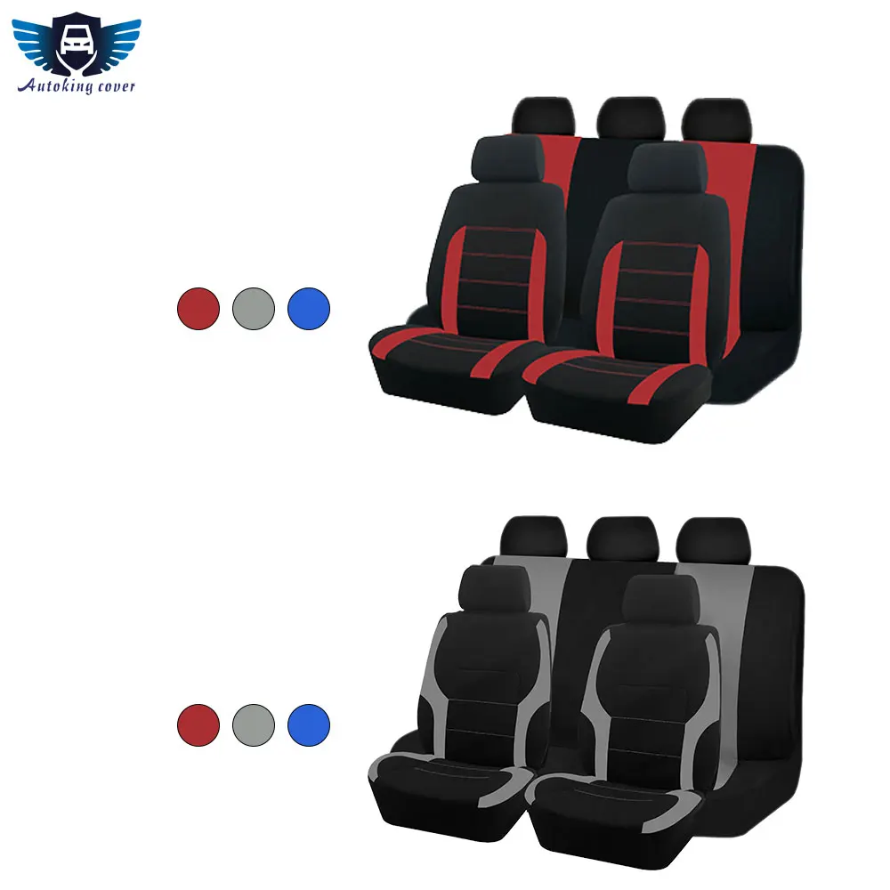 

Universal Car Seat Covers Car Accessory Interior Four Seasons Polyester Seat Covers Automobiles Seat Covers Vehicle