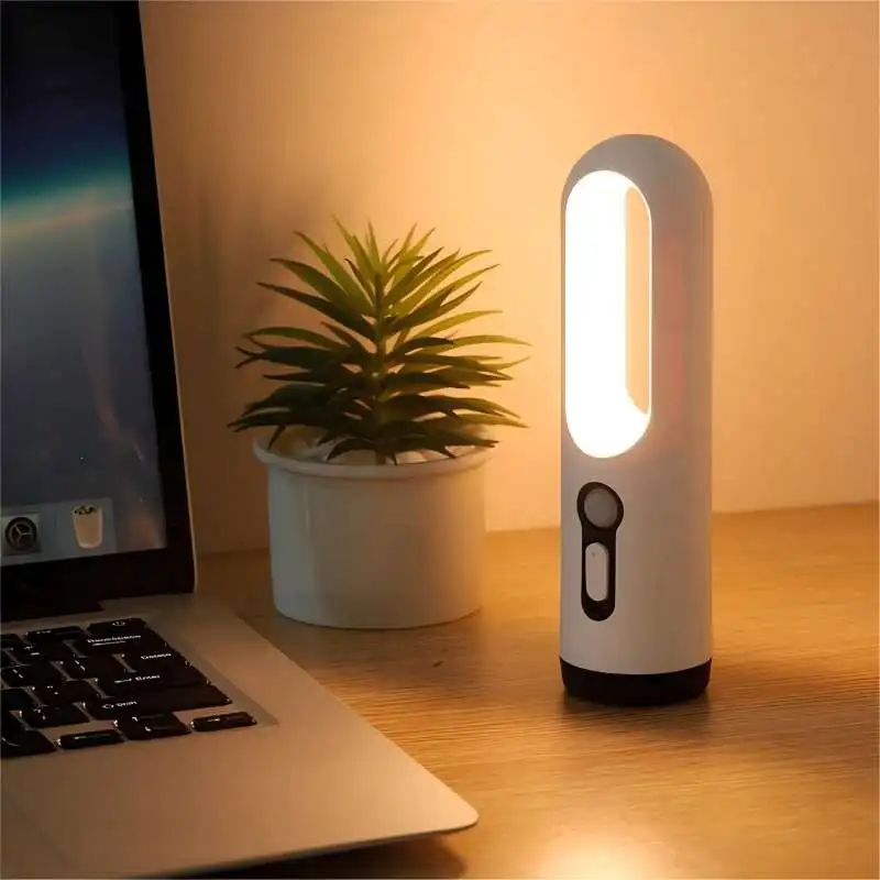 AiQUE LED Motion Sensor Night Light Portable 2 in 1 Flashlight Bedroom Bathroom Reading Camping Lighting Baby Feeding Eye Care