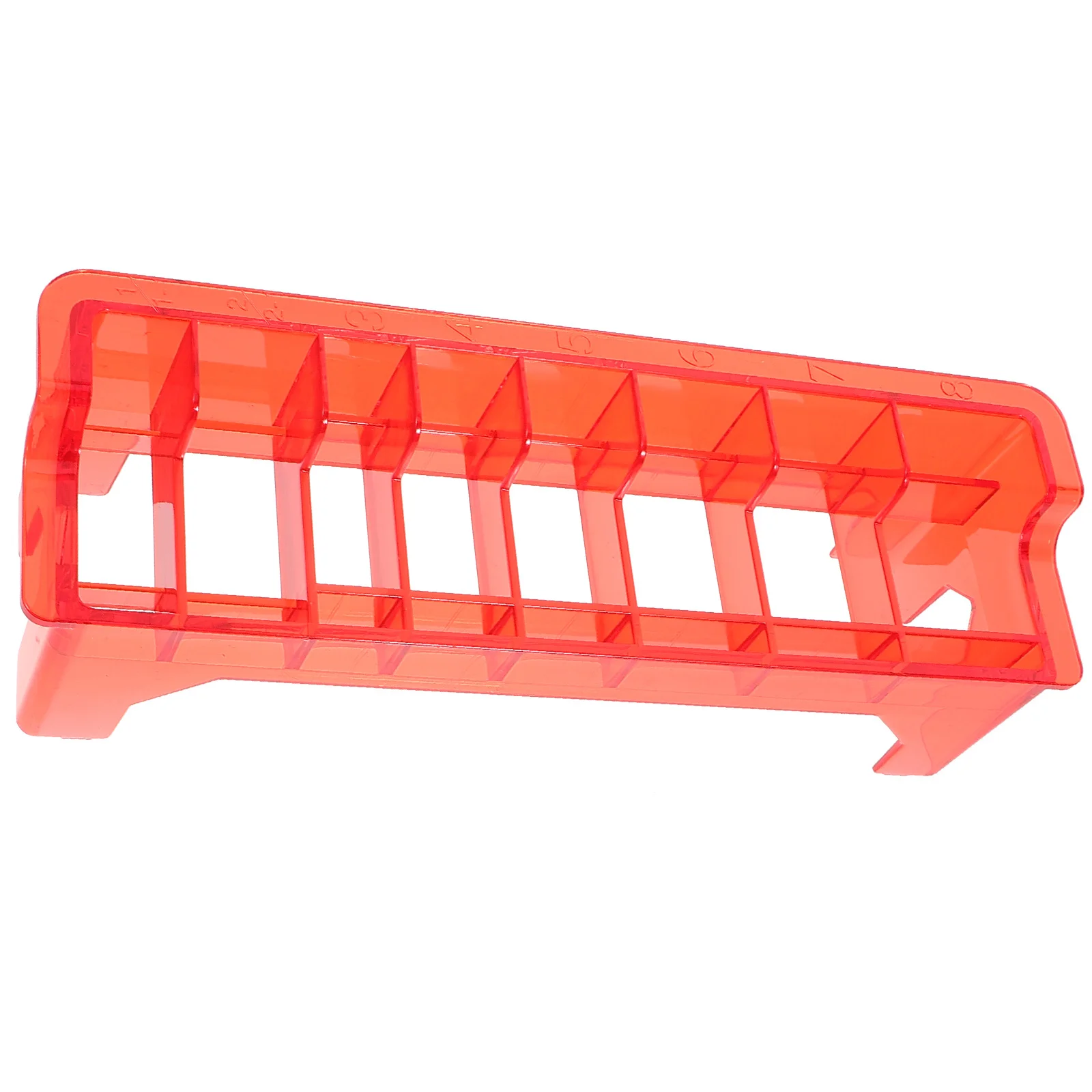 

Clipper Guard Organizer Plastic Guide Comb Storage Box Sturdy Hairdressing Barber Tool Holder Accessories Clipper Guard Holder