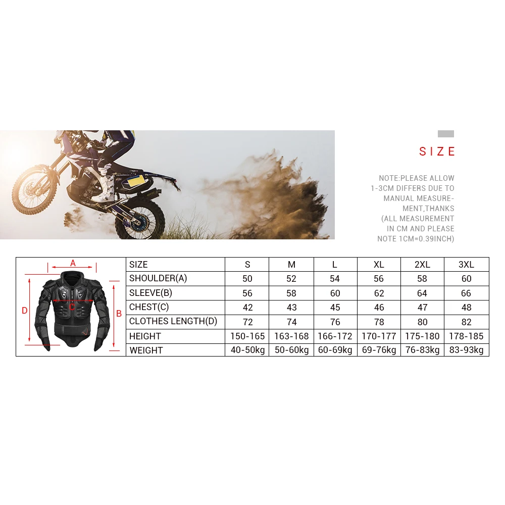 Motorcycle Armor Anti Fall Fatigue Relief Neck Protection Off-road Racing Armor Pants Extreme Sports Protective Equipment
