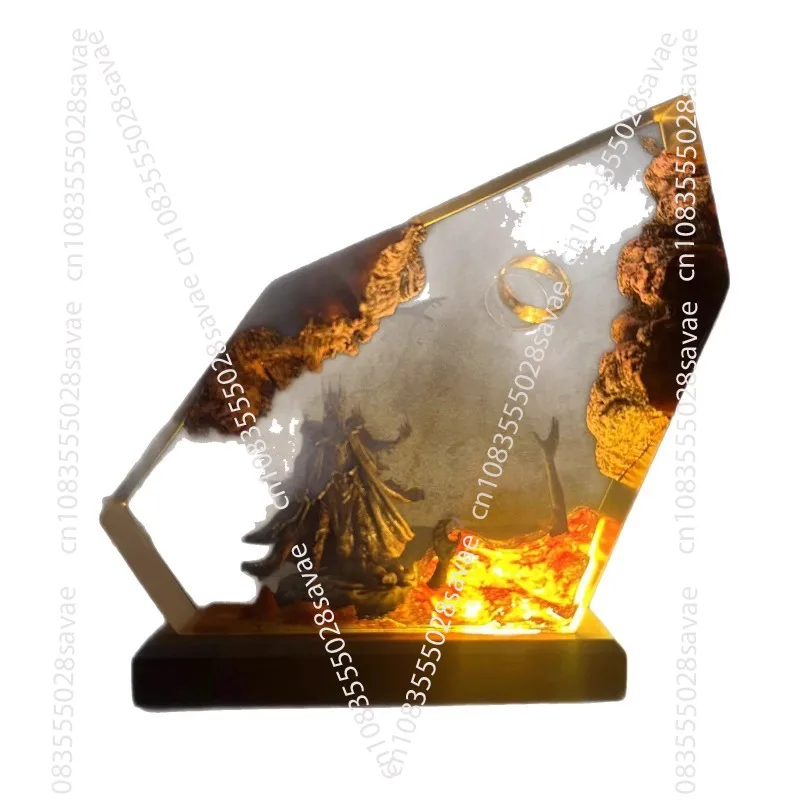 

Handmade Toothless Epoxy Desk Glossy Bohemian Gift Ornament