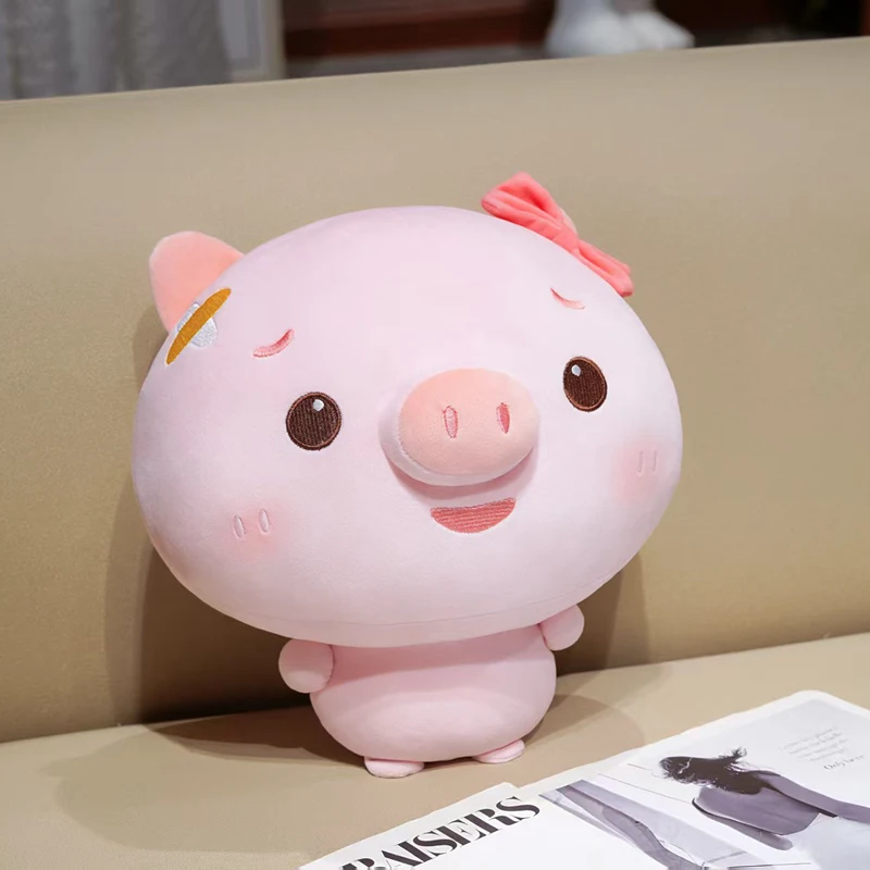 Cute Big Head Pig and Cloud Star Plush Toy three Expressions Stuffed Animal for Sofa, Bed, Home Decor and Birthday Gifts.
