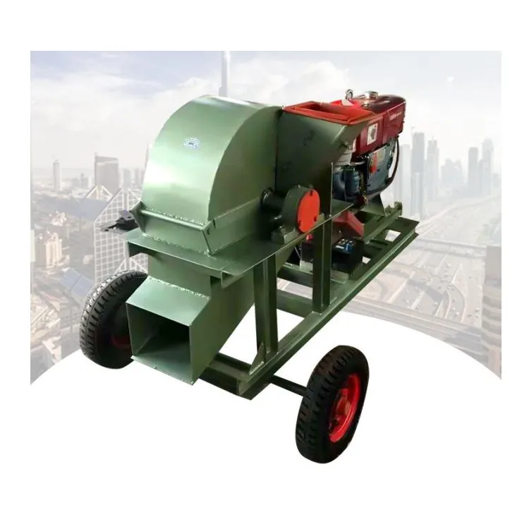 Woodworking Machinery Fine Wood Powder Grinder Grinder  Wood Wood Chipper Tub Grinder