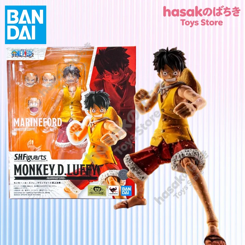 

Bandai S.H.Figuarts One Piece Monkey D Luffy Marineford Battle Action Figure Movable Collectible Model PVC ABS 2026 Release
