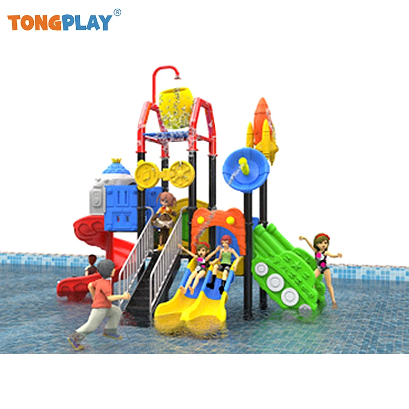 

Amusement Park Aqua Play Water Park Children Playground Play Equipment Plastic Water Slide