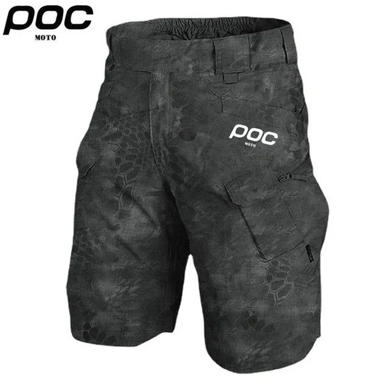 Summer Moto POC Cycling  Mtb Downhill Pants Waterproof Breathable Men Shorts Bicycle Clothing Road Bike Motorcycle Cargo Bottom