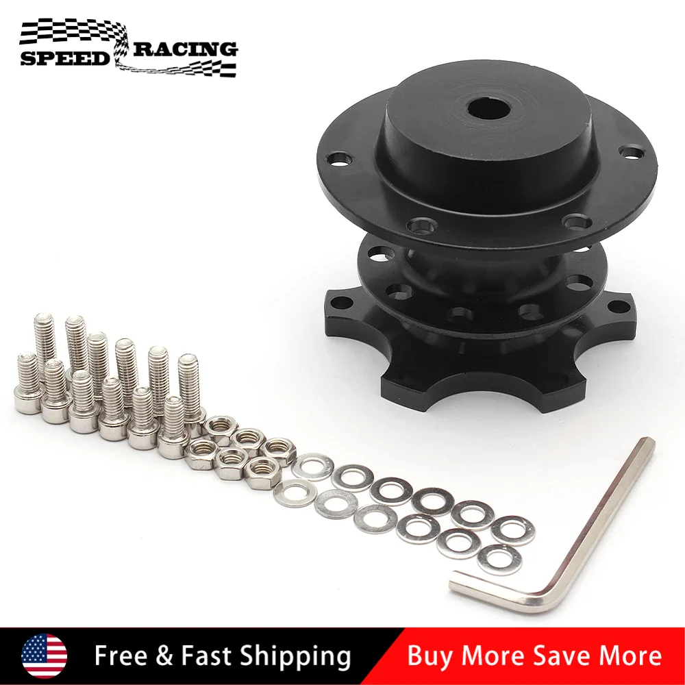 

Универсальный алюминиевый быстроразъемный адаптер ступицы, комплект Snap Off Boss с 6-отверстиемной ступицей рулевого колеса для гоночного раллийного автоспорта SW-1005