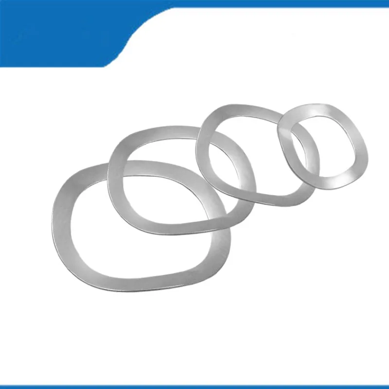 304 Stainless Stee Three Wave Crest Type Spring Washer  M51*61*0.5  5PCS Wave Washer Spring Crinkle Washers