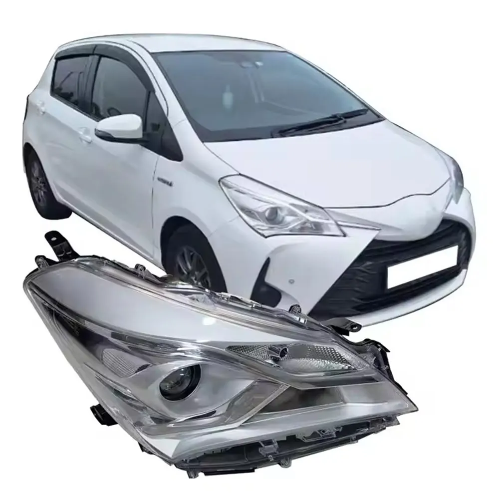 Car Headlights for Toyota Vitz 2017-2020 SP130, NCP131 Head Lamp