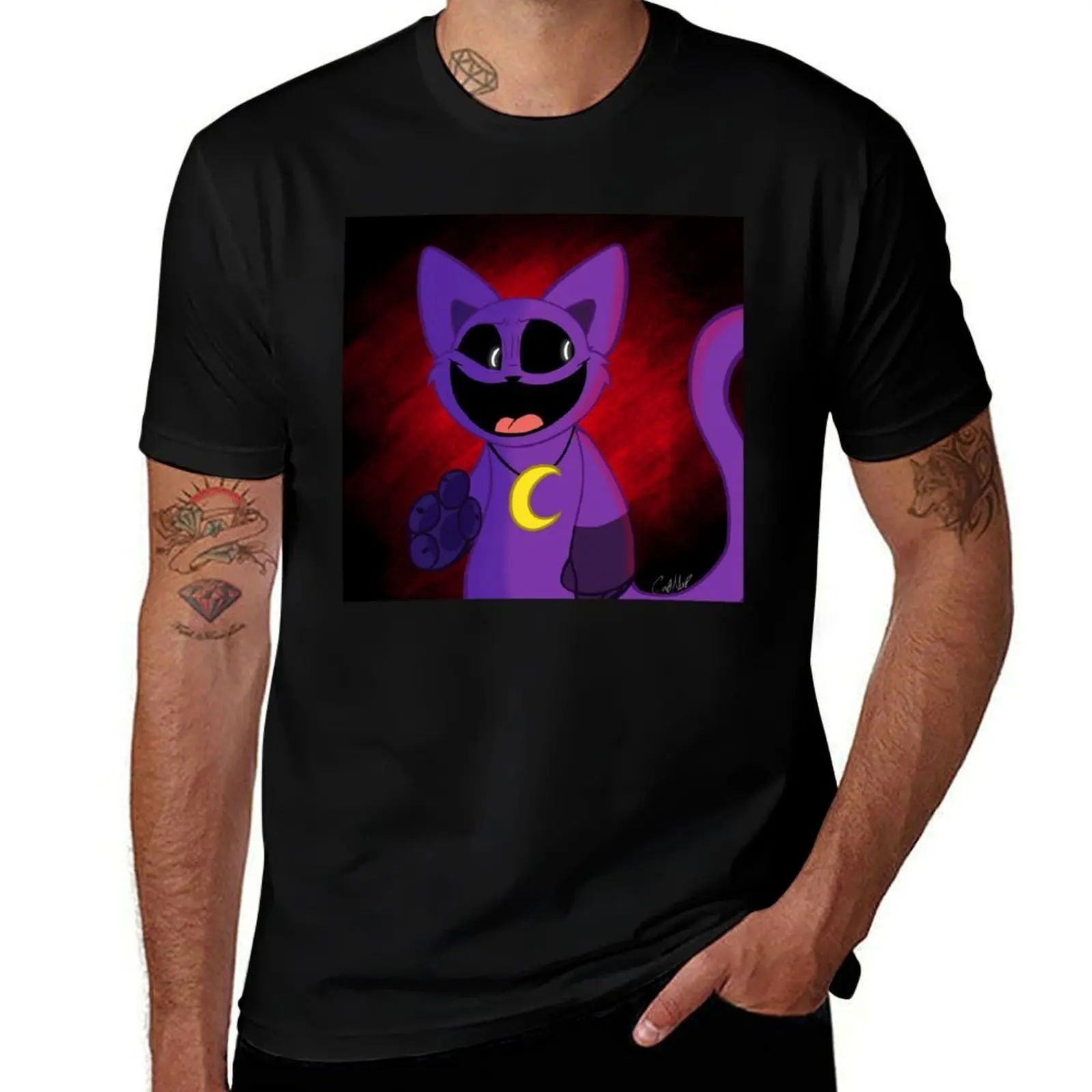 Worried CatNap T-Shirt Ultra Soft Breathable Tee Top