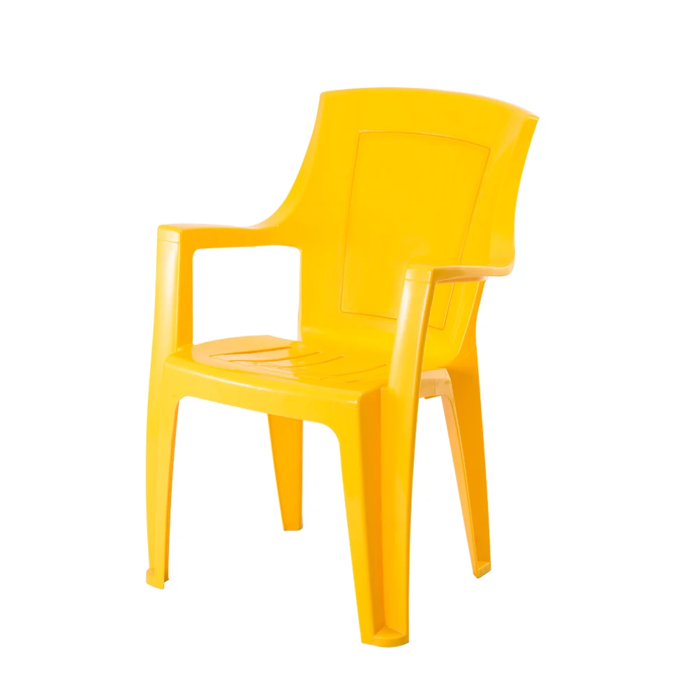 *The Cheapest Price Plastic Cheap Modern Design Outdoor Garden Chair With Arm
