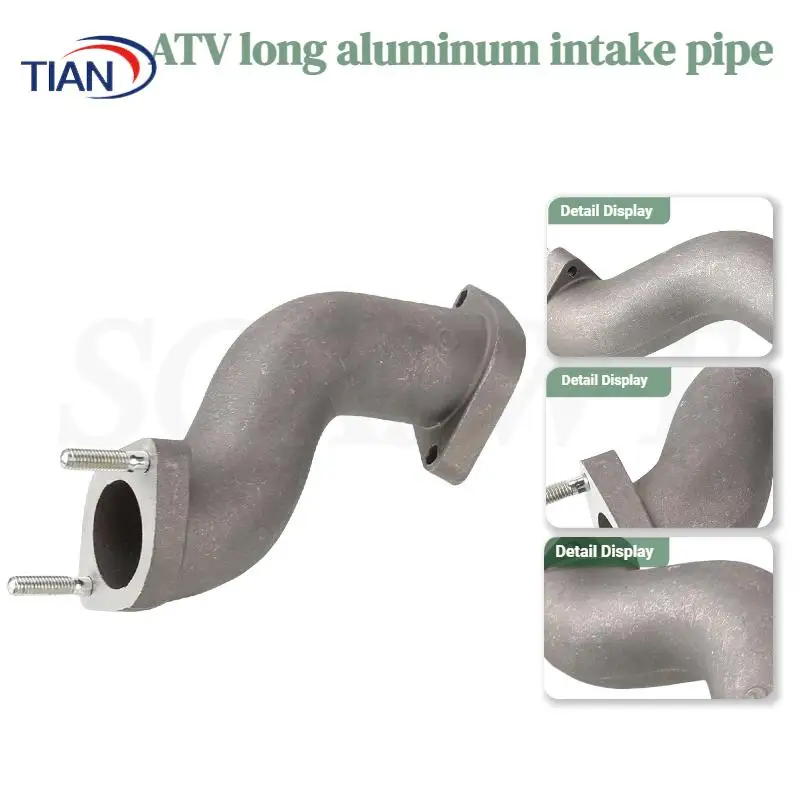 30mm Motorcycle Vertical Engine Manifold Intake Pipe Inlet FOR 200CC 250CC Dirt Pit Bike ATV Quad Buggy Go Kart PartsHOT