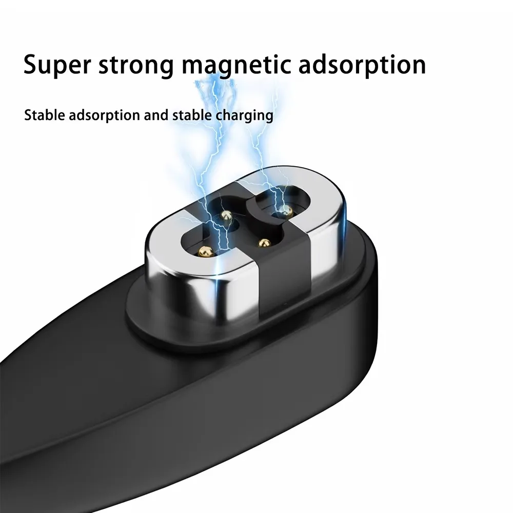 Portable 1 Meter Type-C Magnetic Charging Wire for Shokz OpenSwim Pro S710 and Aftershokz OpenRun Aeropex AS800 S803 S810