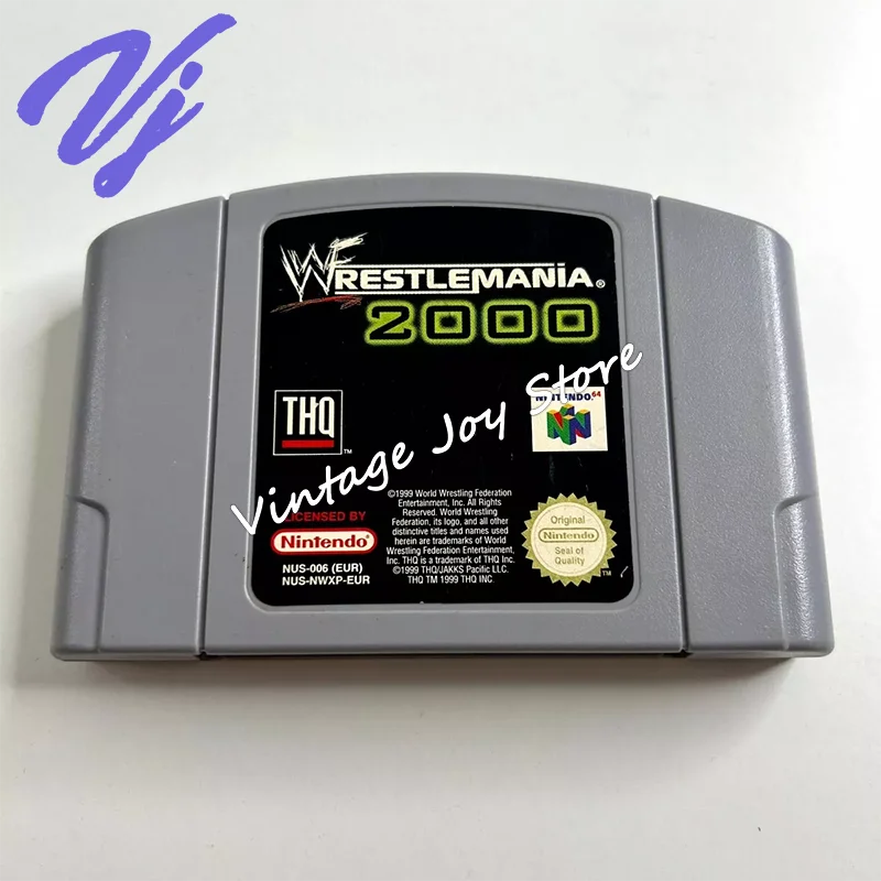 

64 Bit Games ** WWF WrestleMania 2000 sK Edition 1.1.z64 ( English USA Version!! )