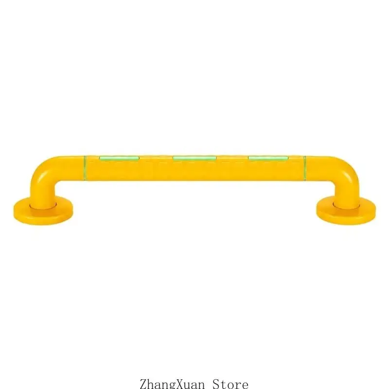 Textured Bathroom Grab Bar with a Covered Hand-Contact Area for Grip 3XUF