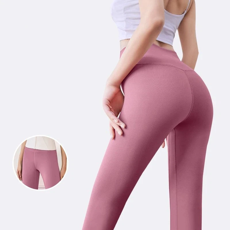 Shark Leggings High Waist, Butt Lifting Tummy Control, Seamless 7/8 Yoga Pants Women S-XXXL