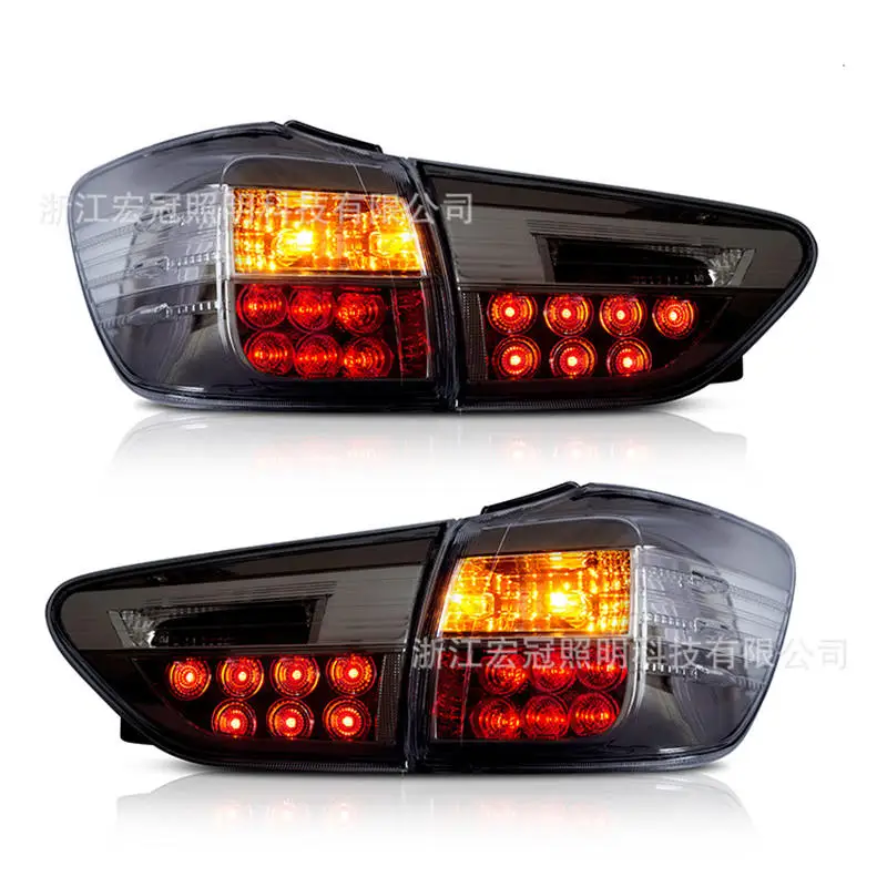 Car LED Taillight Assembly For Toyota WISH 2009-2015 Dynamic Streamer Turn Signal Indicator Brake Rear Lamp