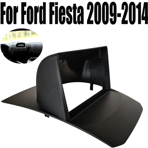 BYNCG Panel de salpicadero con marco de fascia de 9 pulgadas y 2 DIN para Ford Fiesta 2009-2014