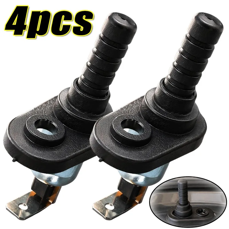 Universal Adjustable Car Engine Truck Boat Mount Pin Switch Hood Door Alarm Bonnet Plastic and Metal Switch 1/2/4pcs