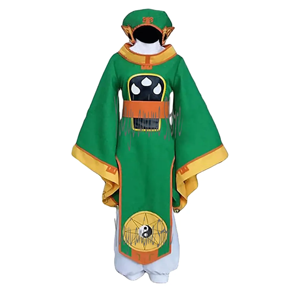 Anime Cosplay Syaoran Costume Green Uniform suit Halloween Party customized