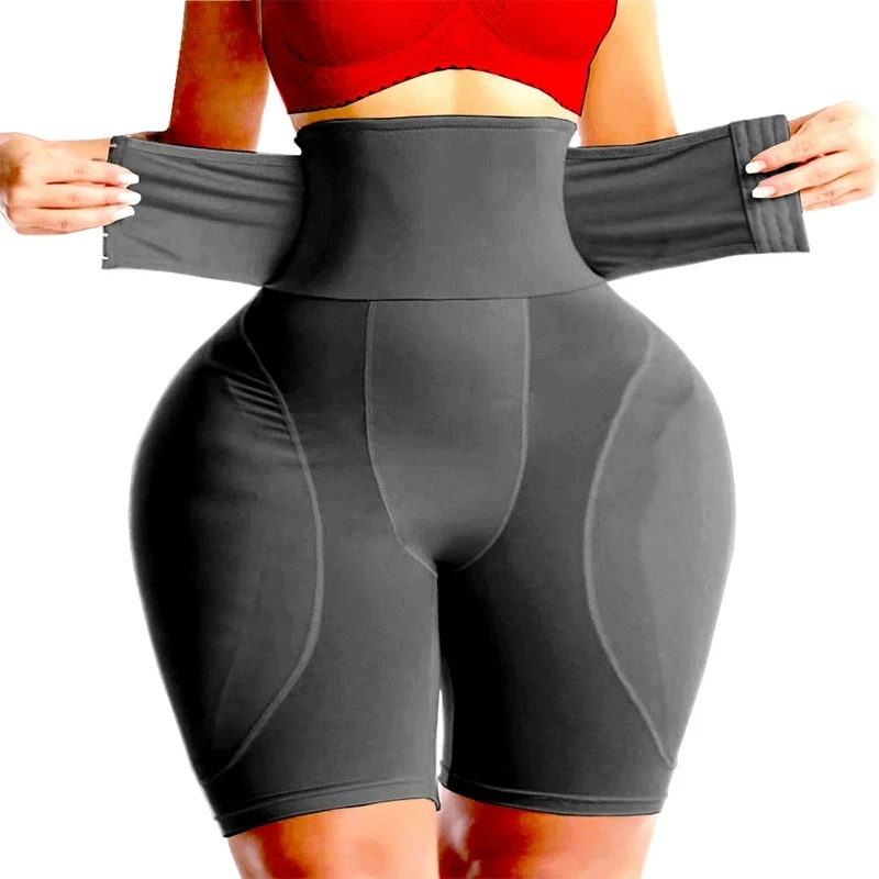 Booty Hip Pads Women Dress Body Shaper Big Ass Padded Hip Enhancer High Waist Trainer Control Panties Shapewear Sexy Butt Lifter