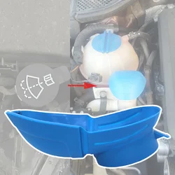 Car Wiper Washer Funnel Tank Fluid Filler Screenwash Reservoir Cap For Cadillac CTS 2008 - 2018 CT6 CT4 XT4 XT5 XTS XT6 ATS