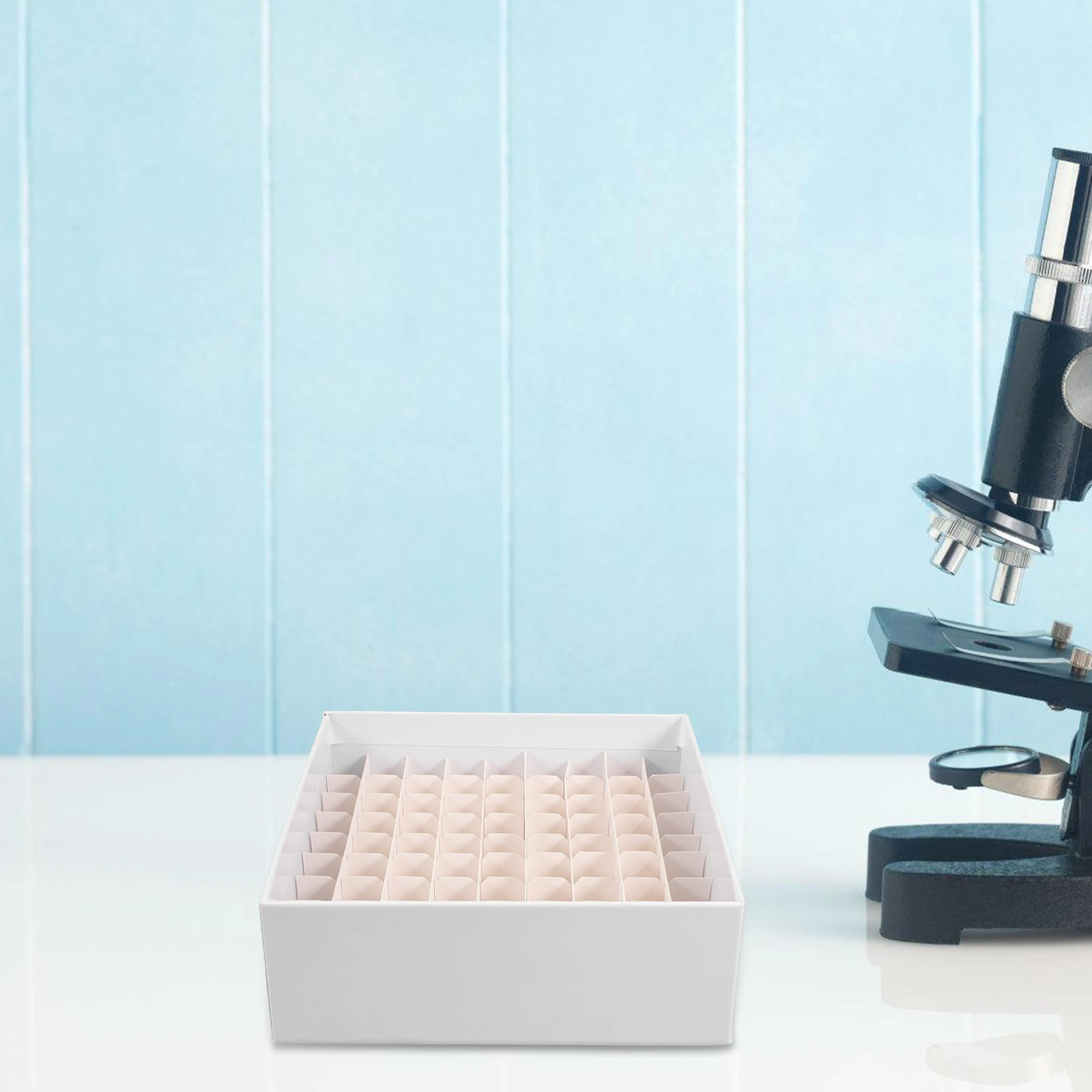 

Tube Box Freezer Containers Small Equipment Teaching Devices Microcentrifuge Holder Sample Organizer