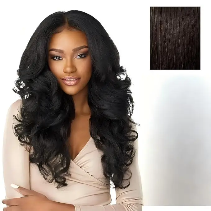 

Синтетические парики JOVIA Lace 13X6 - Latisha Lacefrontal, ручной работы, без клея, с естественной плотностью и предварительно сформированной линией роста волос