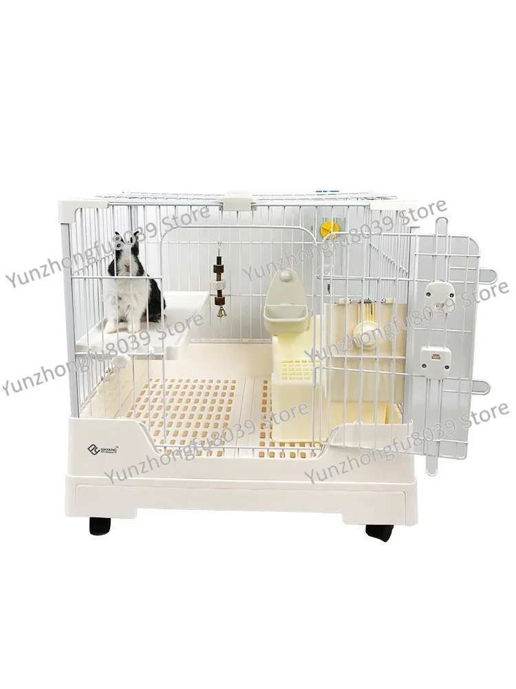 

2024 New Dayang Rabbit Cage R71, drawer type luxury rabbit nest, chinchilla, guinea pigs, household automatic feces cleaning