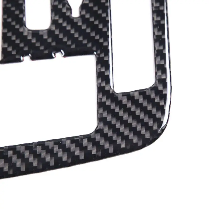 LHD سيارة مركزي تنفيس الهواء منفذ غطاء إطاري الكسوة لينة ألياف الكربون الداخلية اكسسوارات لمرسيدس بنز G الفئة W463 2013-2018 #1