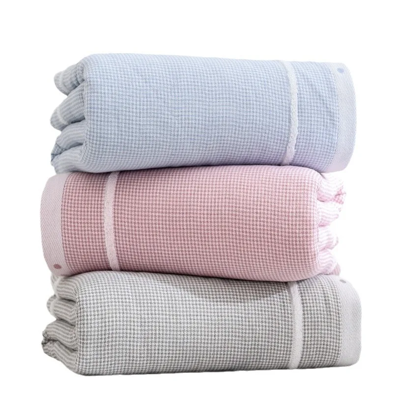 New Cotton Towel Set Absorbent Bath Towel And Face Towel Bathroom 2pcs Towels Set Soft Hotel Home