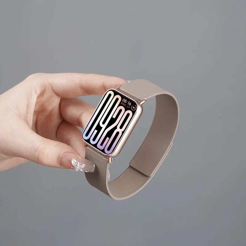 حزام مغناطيسي لساعة Honor 5 حزام ساعة أنيق لساعة Honor watch5 Correa سوار معصم للنساء والرجال حزام رياضي