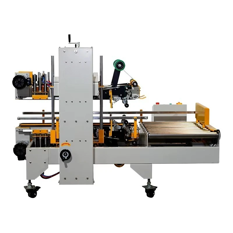 High Efficiency Automatic Carton Corner Sealing Machine Box Corner Sealer Packaging System Custom