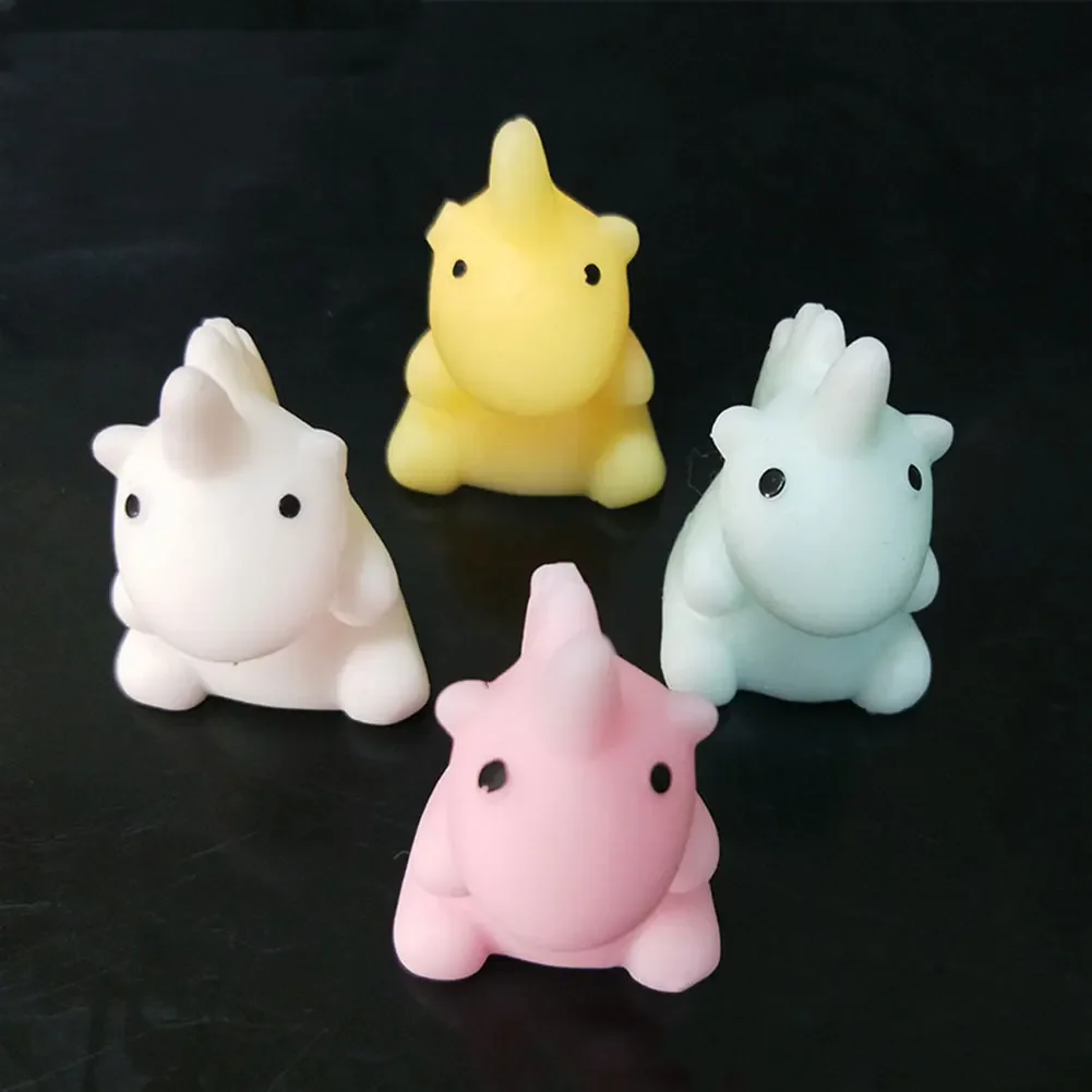 Cute Simulation Animal Stress Relief Toys Soft TPR Funny Squeeze Toys Kawaii Cat Dog Abreact Squishy Toys for Kids Adults