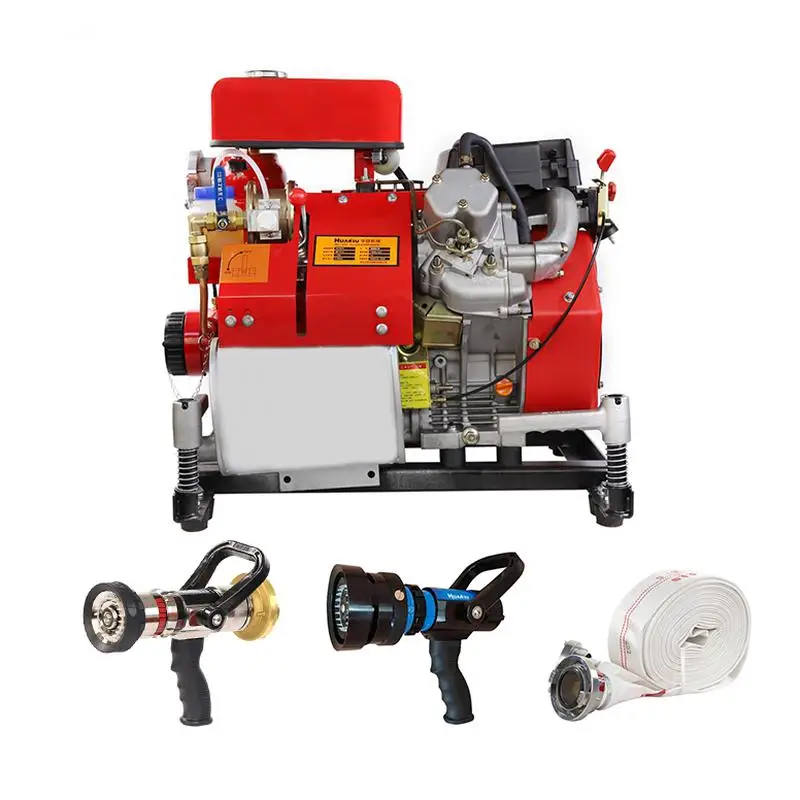 High pressure portable  engine fire fighting sea water pump